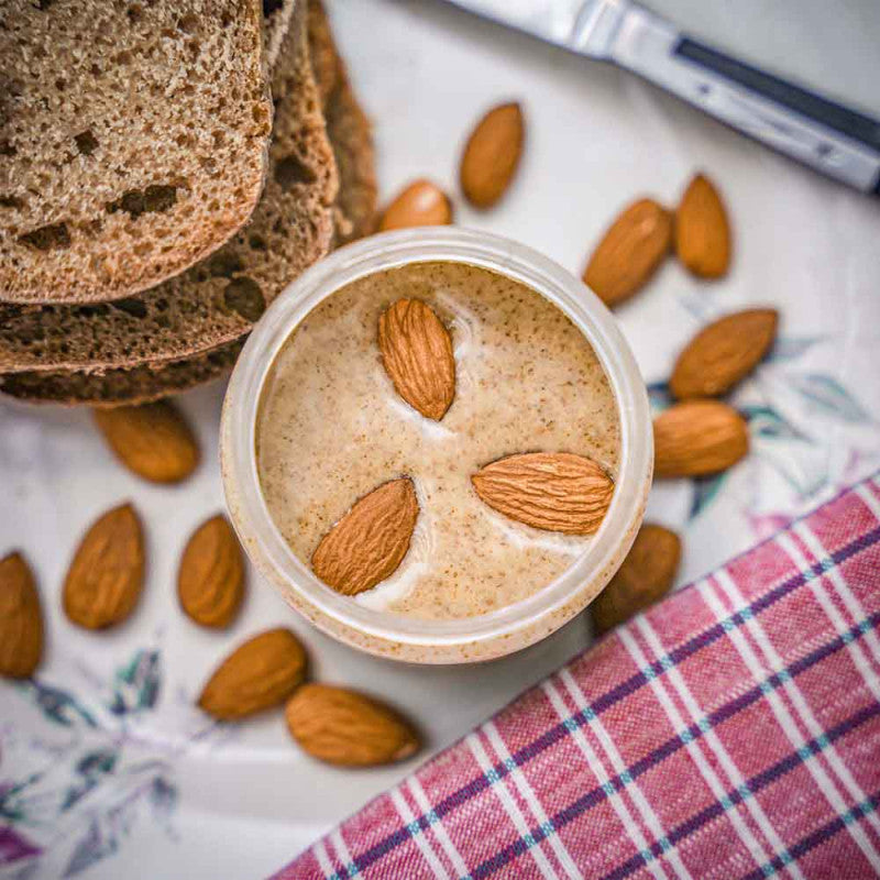 Vegan Almond Butter (150g), Unsweetened, 100% Roasted Almonds