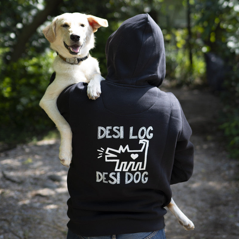 Desi Log Desi Dog Hoodie