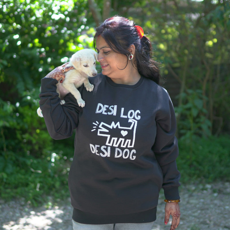 Desi Log Desi Dog Sweatshirt