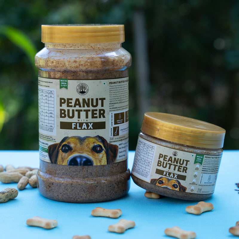 Peanut Butter For Dogs With Flax (250g)