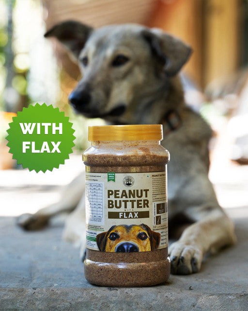 Peanut Butter For Dogs With Flax (1kg)