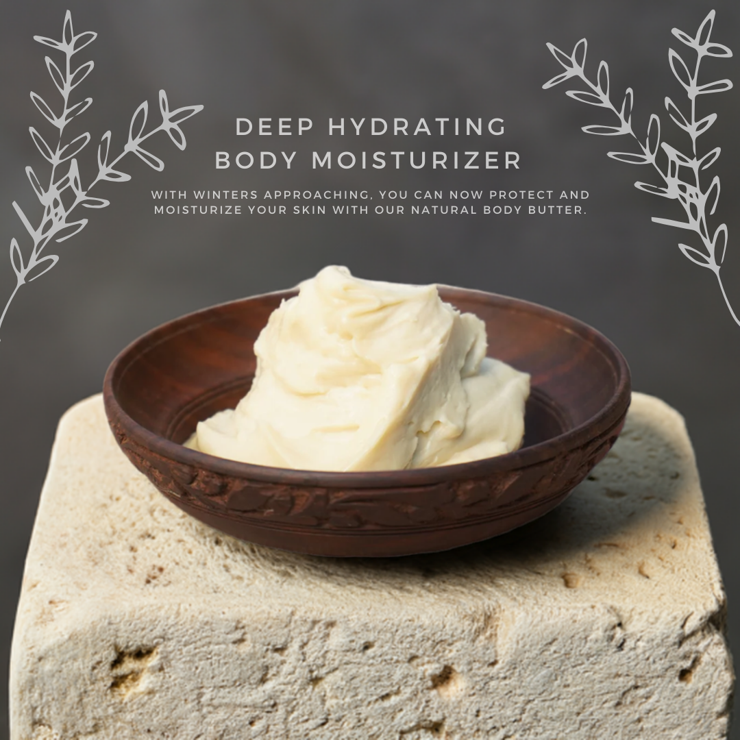 Handcrafted Vegan Body Butter Lavender (100gm)