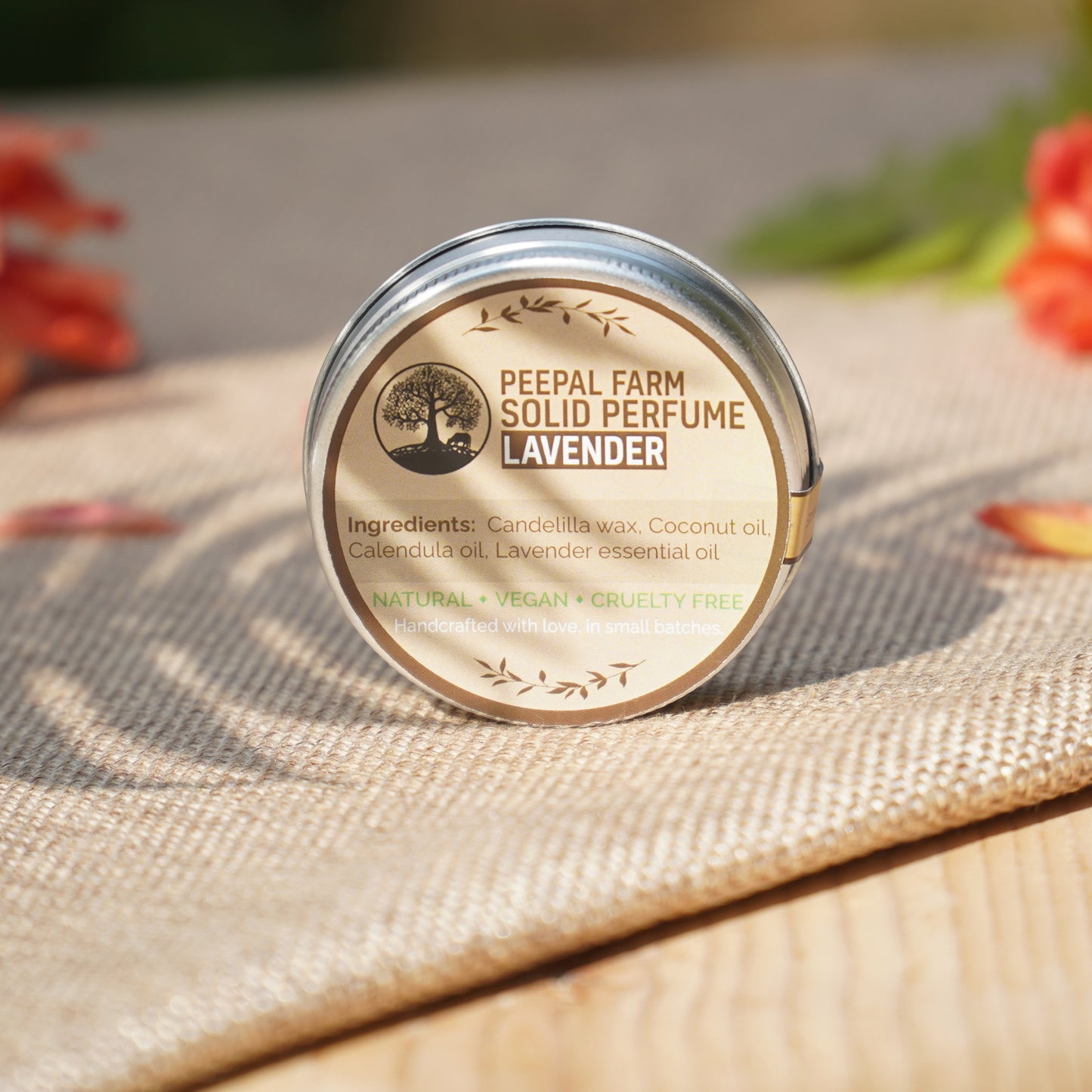 Handcrafted Vegan Solid Body Perfume (30gm)