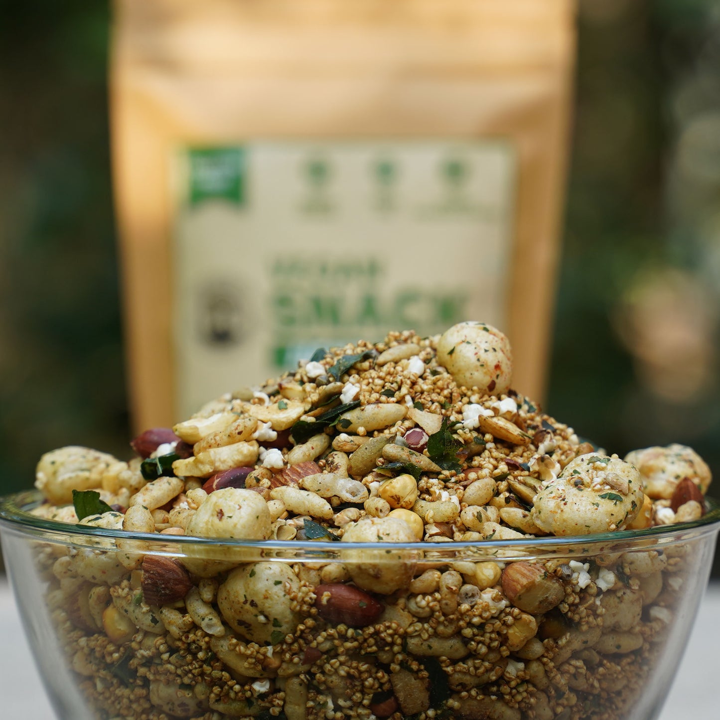 Vegan Snack With Hemp Seeds Peri-Peri Seasoning (Pack of 2 × 150 g)