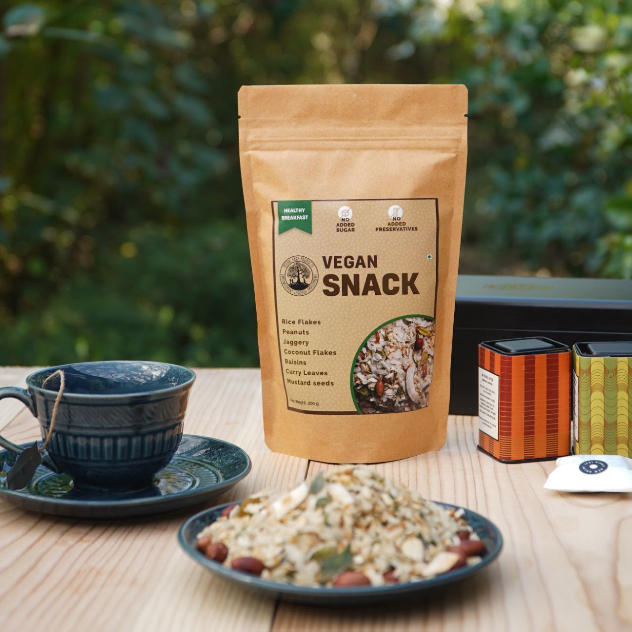 Vegan Snack / Namkeen (200 g), Sweetened Using Jaggery