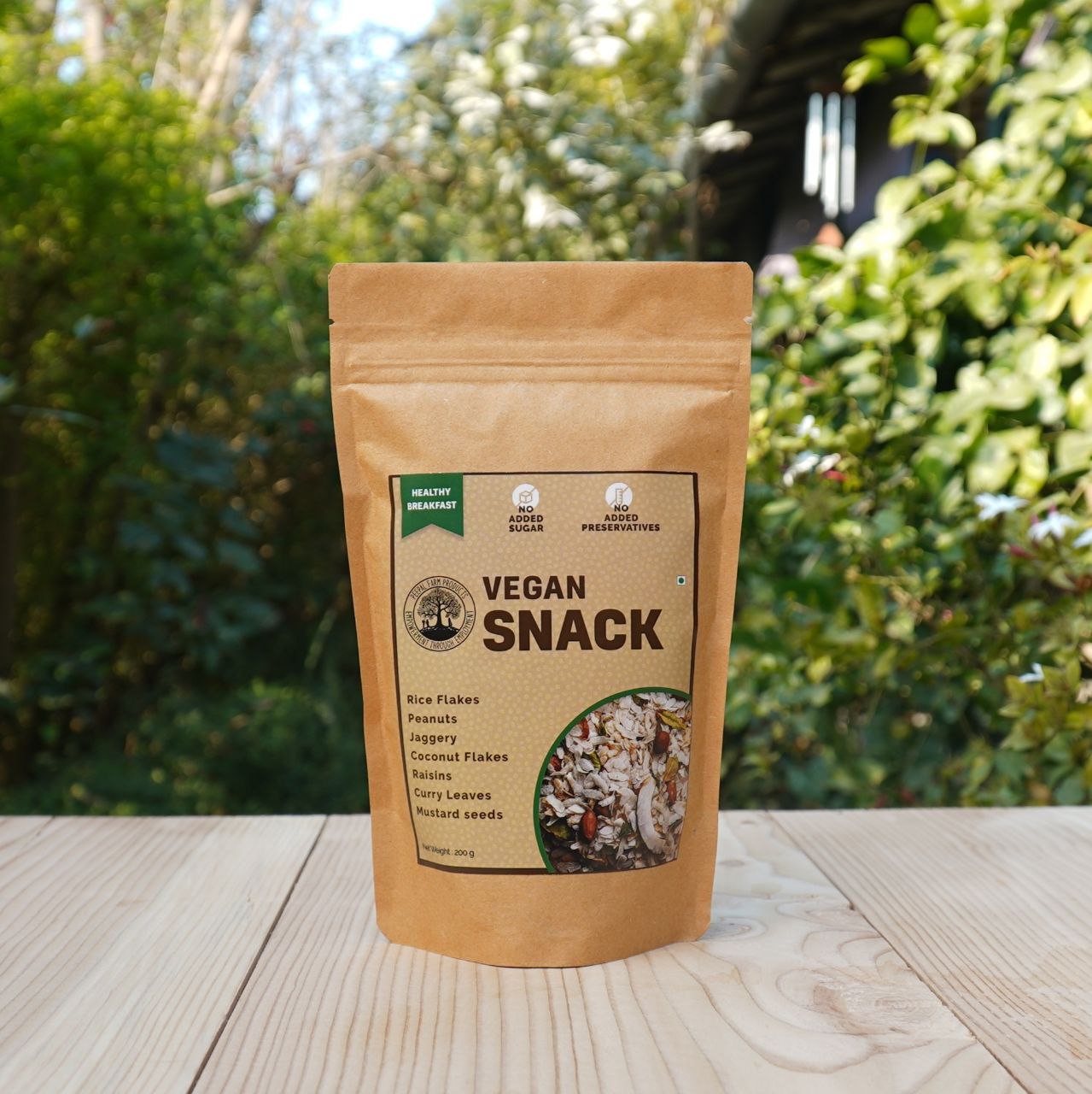 Vegan Snack / Namkeen (200 g), Sweetened Using Jaggery