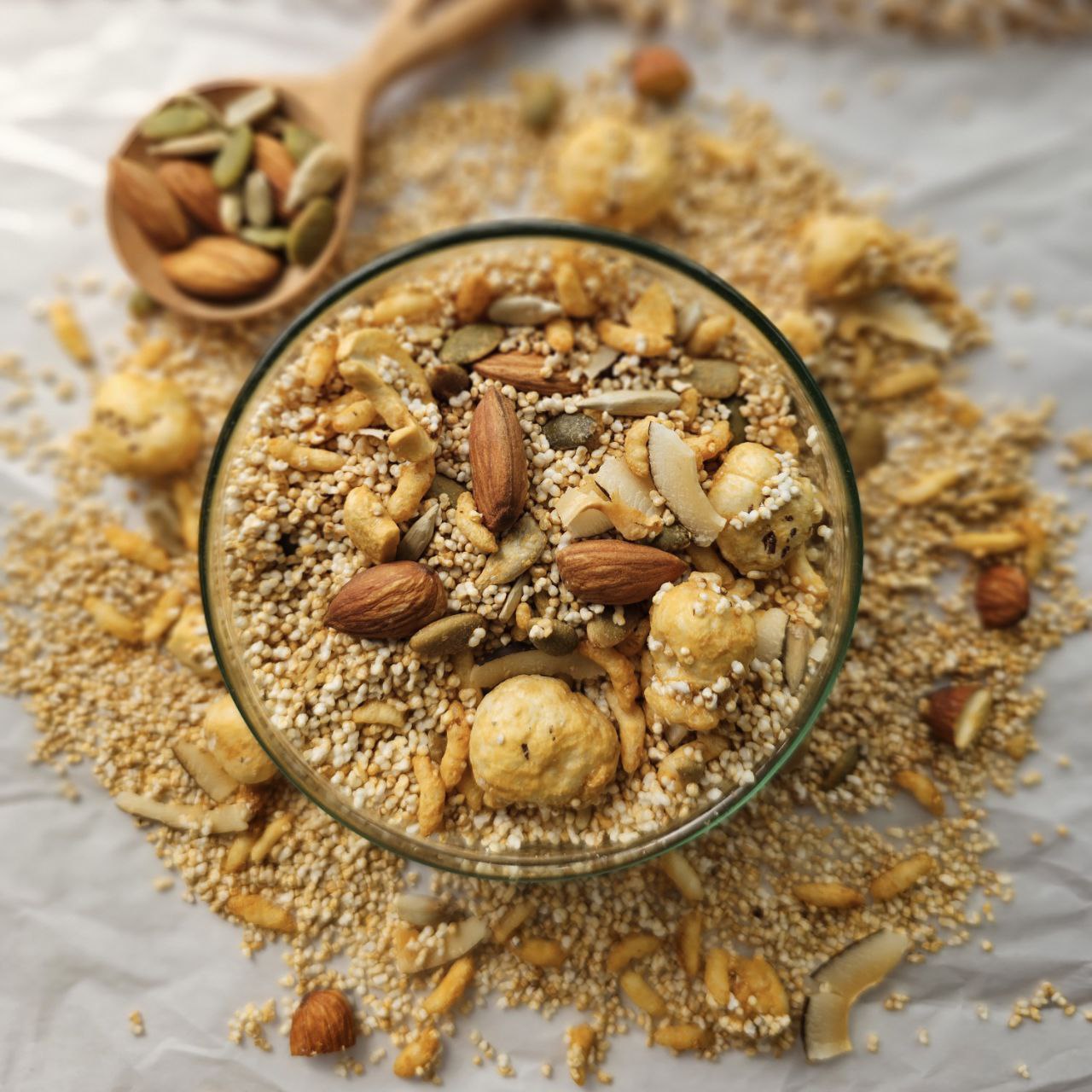 Gluten-Free Vegan Muesli (200 g), Sweetened Using Jaggery