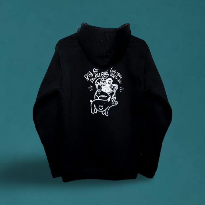 Big or Small We Love Them All Hoodie