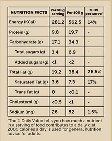 Vegan Original Energy / Granola Bar (50 g), Sweetened Using Dates