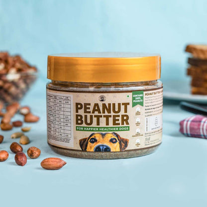 Peanut Butter For Dogs (250g), No Xylitol, No Sugar & Salt