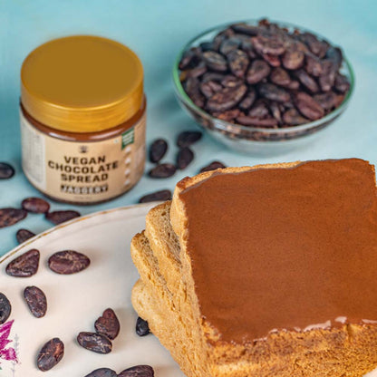 Vegan Chocolate Spread Sweetened Using Jaggery (150g), 100% Cacao Beans