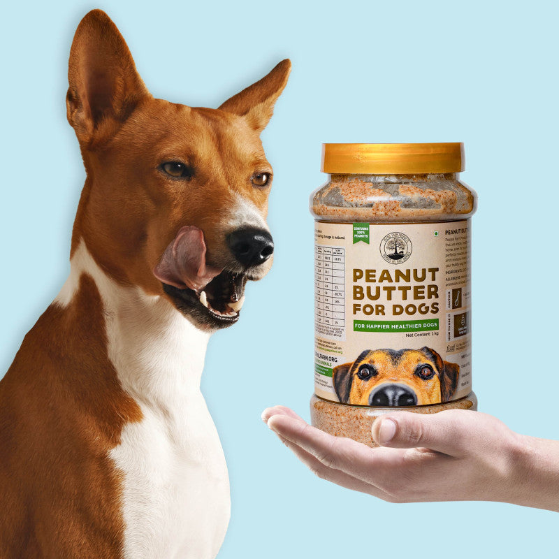 Peanut Butter For Dogs 1 kg No Xylitol No Sugar Salt PEEPAL FARM PRODUCTS