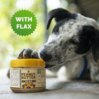 Peanut Butter For Dogs With Flax (250g)
