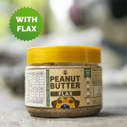 Peanut Butter For Dogs With Flax (250g)