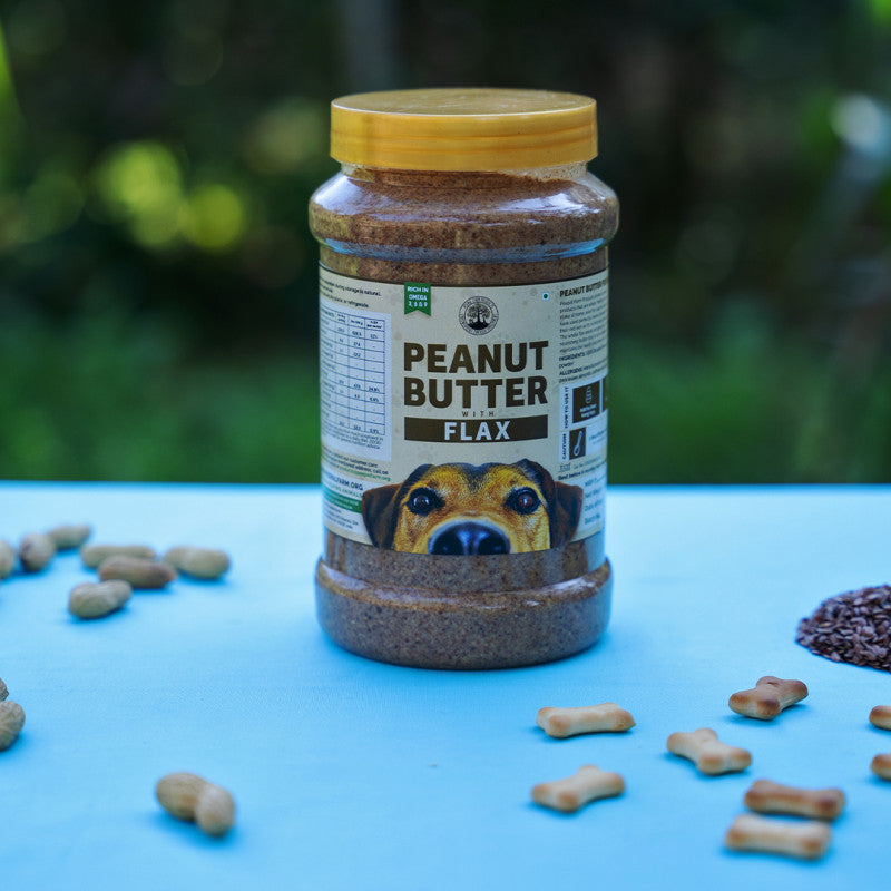 Peanut Butter For Dogs With Flax (1kg)