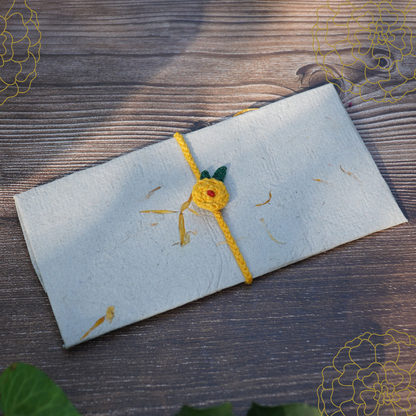 Envelopes From Recycled Handmade Paper (Pack of 5)