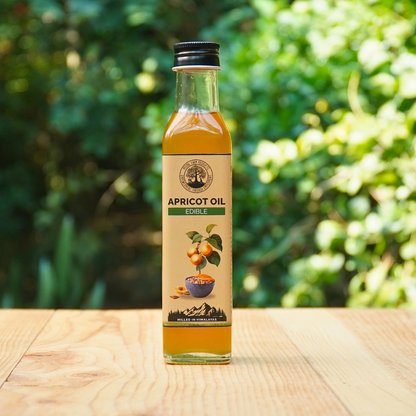 Apricot Oil (250 ml), Milled in the Himalayan Region