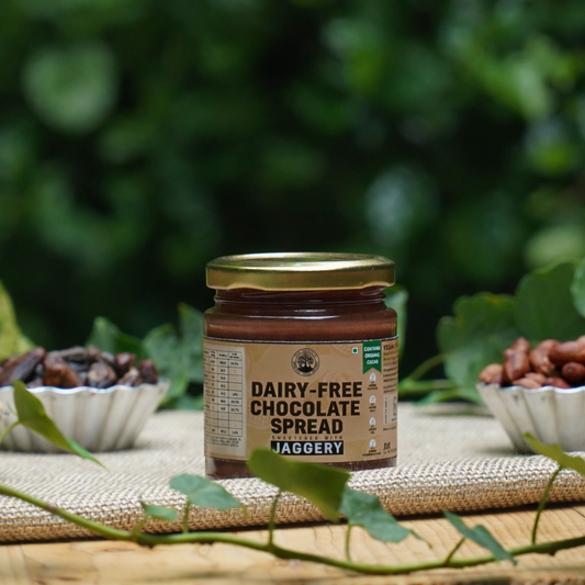 Chocolate Spread Sweetened Using Jaggery (150g), 100% Cacao Beans, Vegan