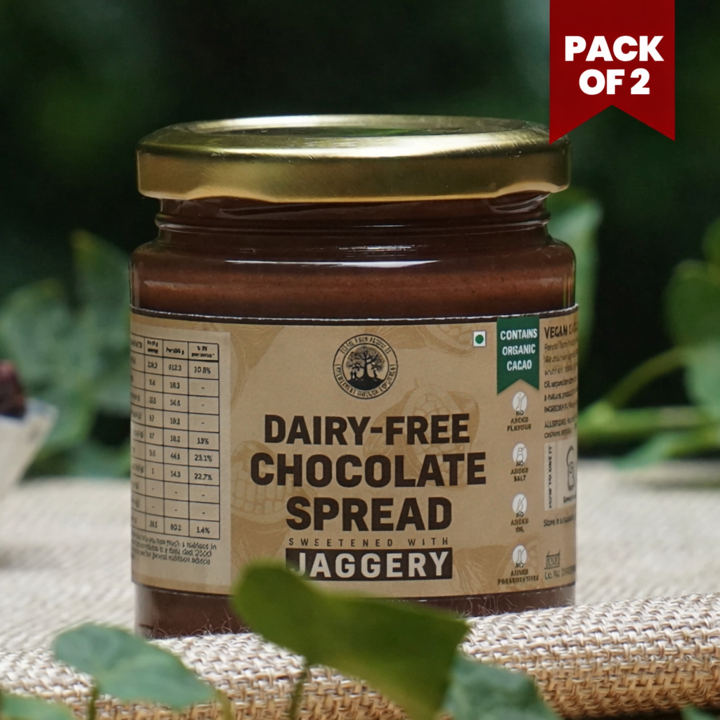Chocolate Spread Sweetened Using Jaggery Pack of 2, Vegan