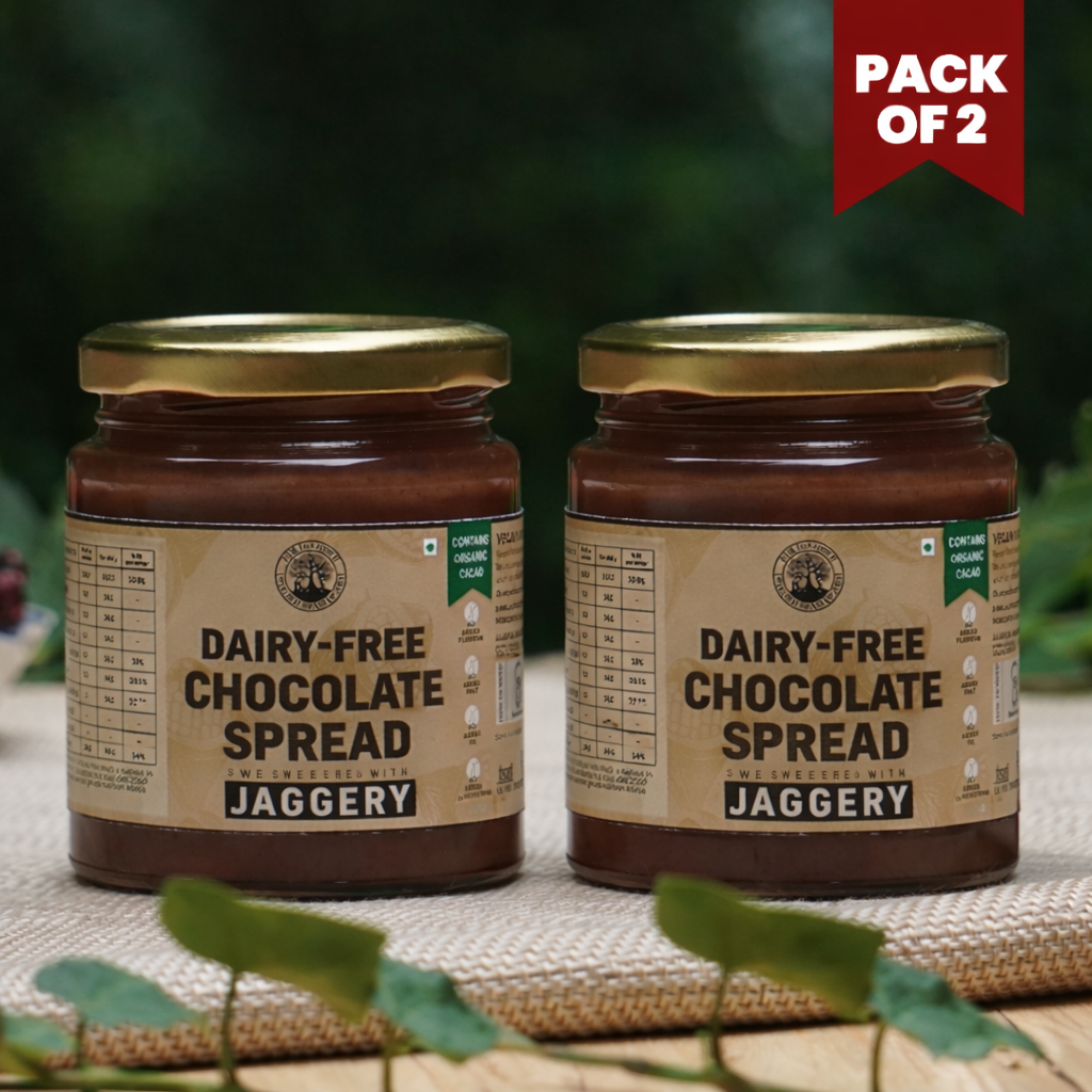 Chocolate Spread Sweetened Using Jaggery Pack of 2, Vegan