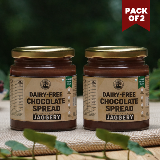 Chocolate Spread Sweetened Using Jaggery Pack of 2, Vegan