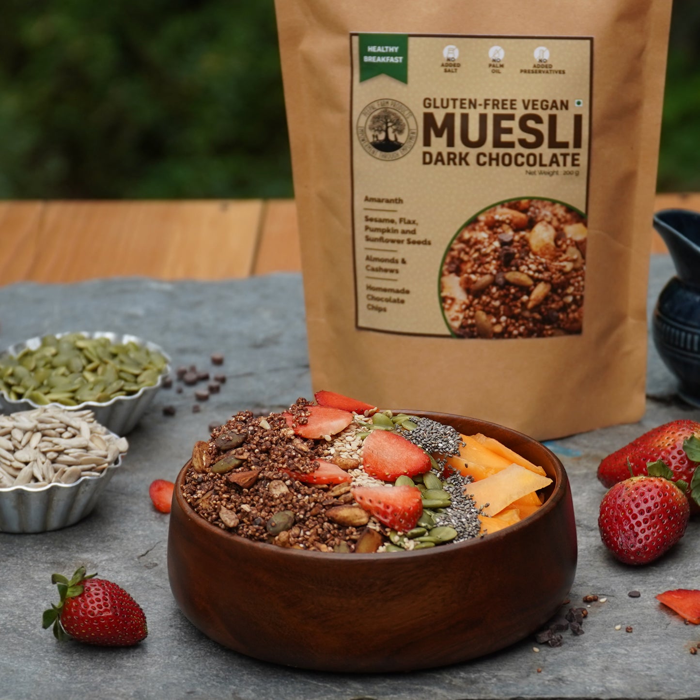 Gluten-Free Chocolate Vegan Muesli (200 g)