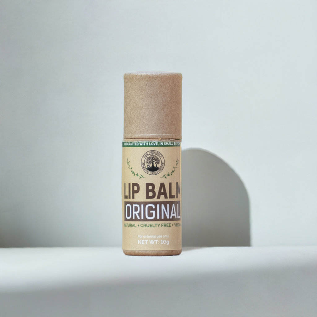 Vegan Lip Balm Original in 100% Biodegradable Tube (10gm)