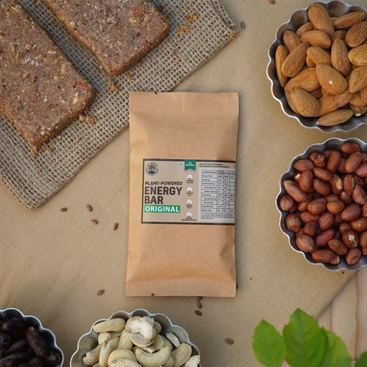 Plant- Powered Original Energy / Granola Bar (50 g), Sweetened Using Dates, Vegan
