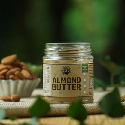 Vegan Almond Butter (150g), Unsweetened, 100% Roasted Almonds