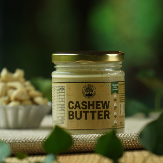 Vegan Cashew Butter (150g), Unsweetened, 100% Roasted Cashews