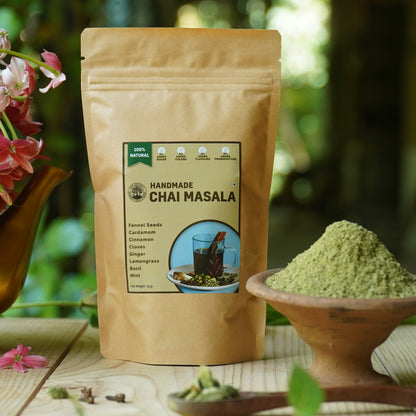 Handmade Chai Masala (75 g), All Natural, No Artificial Flavour & Aroma