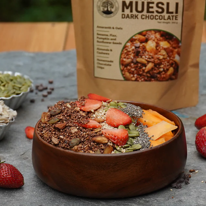 Plant-Powered Chocolate Muesli (200 g), Vegan