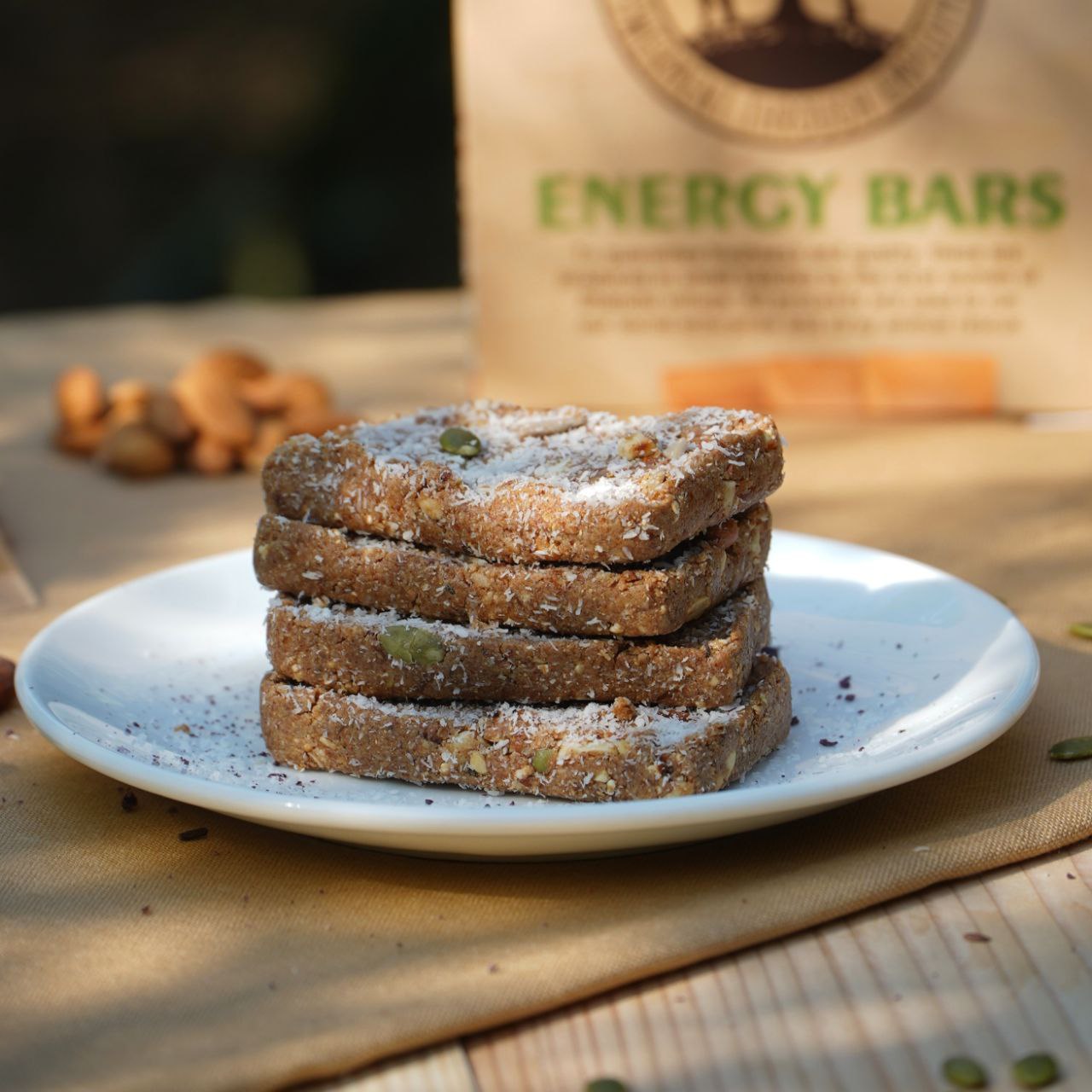 Vegan Energy / Granola Bars Trial Pack (Chocolate Bar + Coconut Bar + Original Bar)