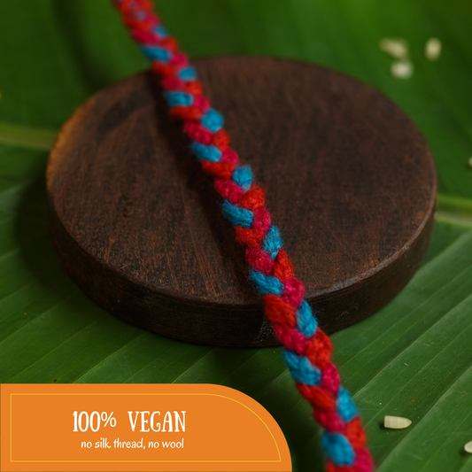 Vegan, Handmade and Zero-waste Rakhi Thread - Dori