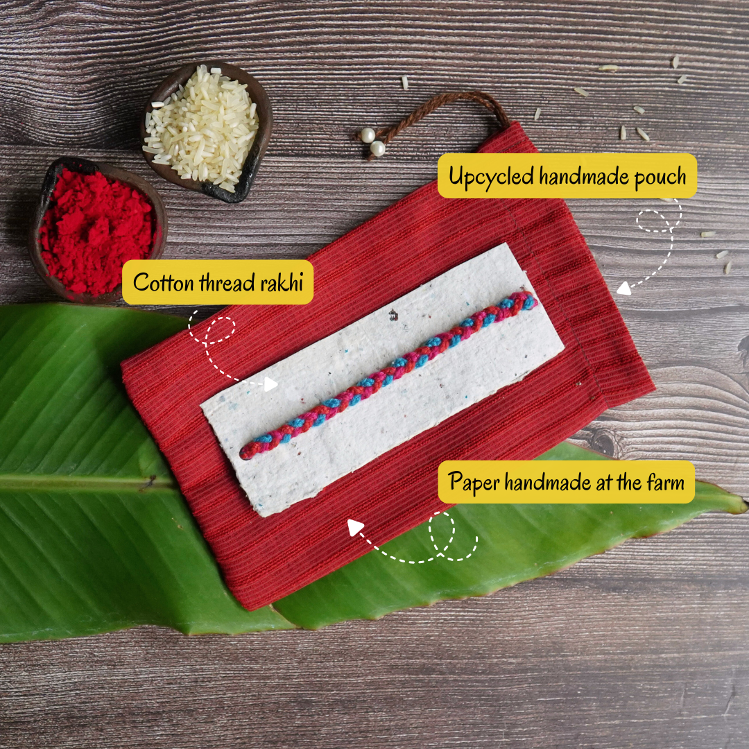 Vegan, Handmade and Zero-waste Rakhi Thread - Dori
