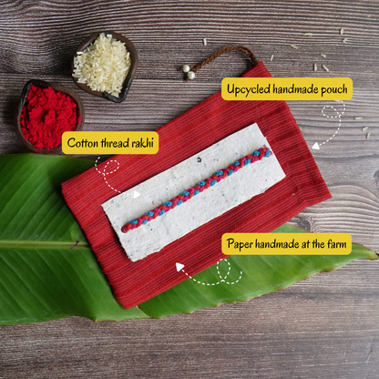 Vegan, Handmade and Zero-waste Rakhi Thread - Dori