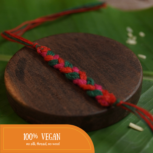 Vegan, Handmade and Zero-waste Rakhi Thread - Sneh