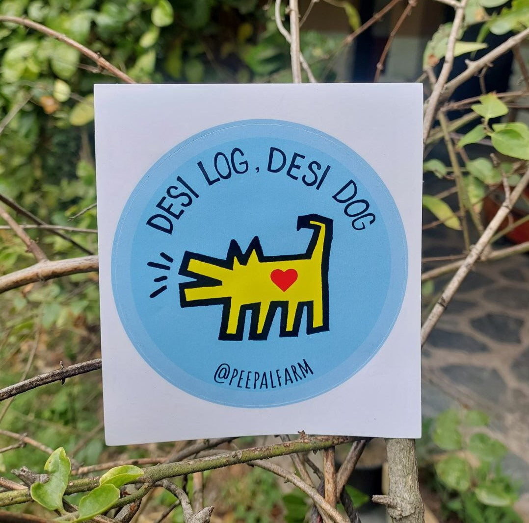 Desi Log Desi Dog, Set of 30 Stickers