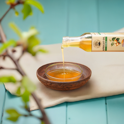 Apricot Oil (250 ml), Milled in the Himalayan Region