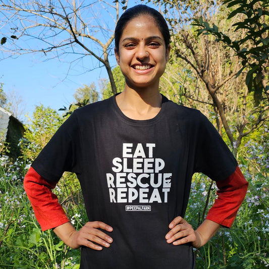 Eat Sleep Rescue Repeat T-shirt