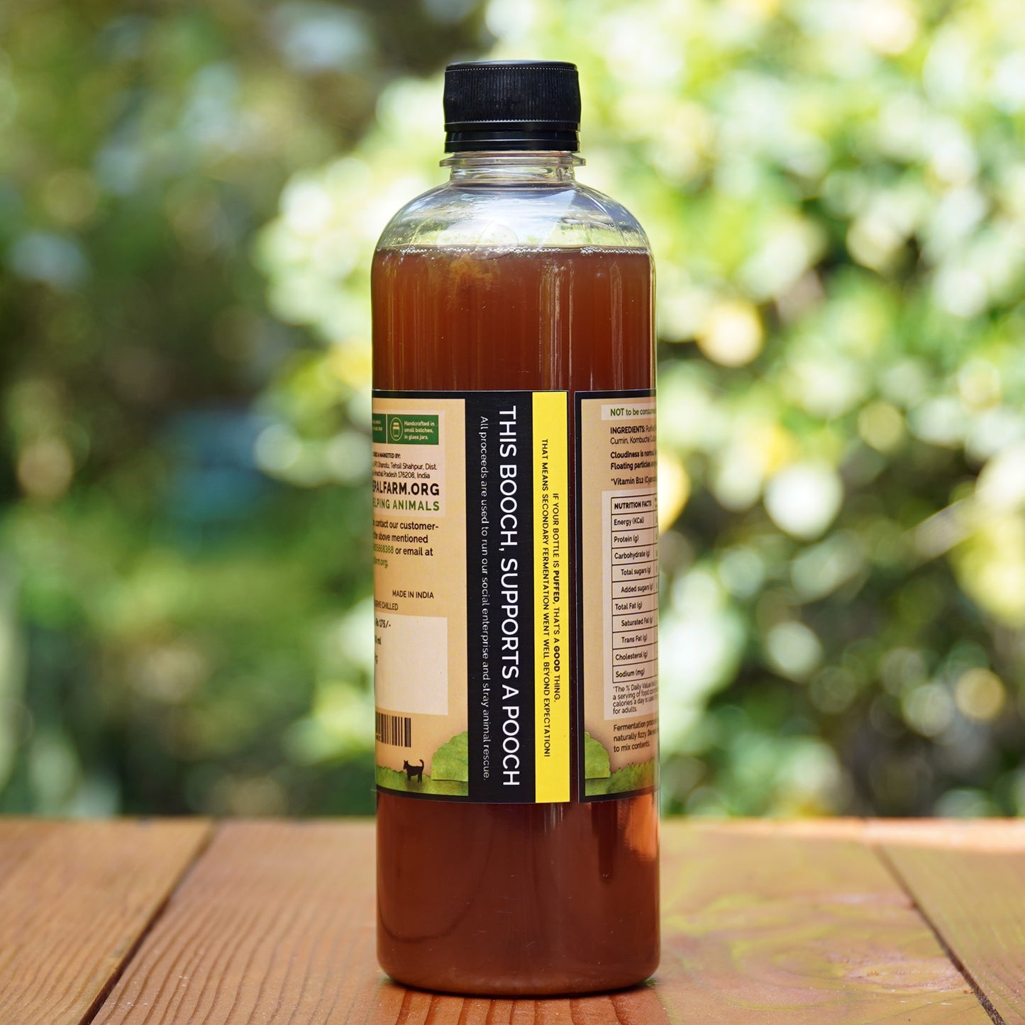 Handcrafted Kombucha (Pack of 4 x 500ml), Low-Calorie, All Natural, Contains B12 Naturally