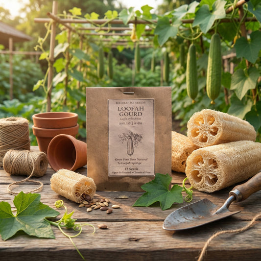 Organic Loofah Gourd Seeds – Grow Your Own Natural Loofah Sponge