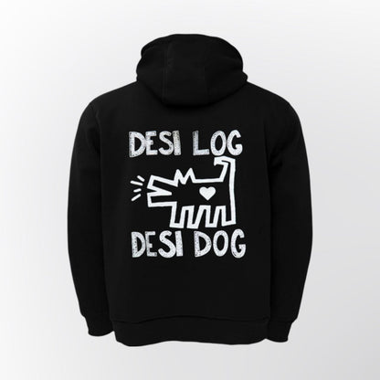 Desi Log Desi Dog Hoodie