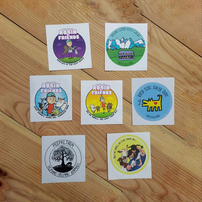 Peepal Farm Assortment Pack of 35 Stickers