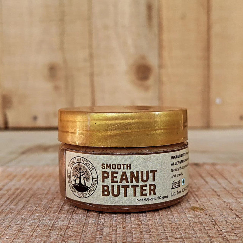 Handmade Vegan Nut Butters & Spreads Trial Pack of 6 (50g each) | Crunchy & Smooth Peanut Butter | Almond Butter | Cashew Butter | Chocolate Spreads | No Preservatives